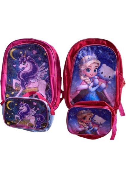 Lüx Eko Sırt Çantası Kız KOD:1308 Okul Çantası