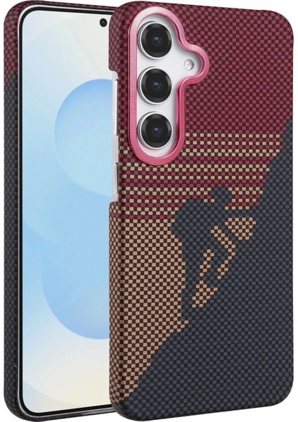 Samsung Galaxy A54 5g Vega Magsafe Kapak - Kırmızı