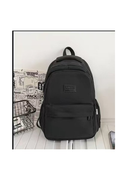 Yeni Okul Çantası Öğrenciler Çocuk Erkek Kız Omuz Çantası Büyük Kapasiteli Karikatür Taşınabilir Okul Çantası Sırt Çantaları (Yurt Dışından)