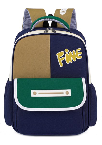 Yeni Okul Çantası Öğrenciler Çocuk Erkek Kız Omuz Çantası Büyük Kapasiteli Karikatür Okul Çantası (Yurt Dışından)