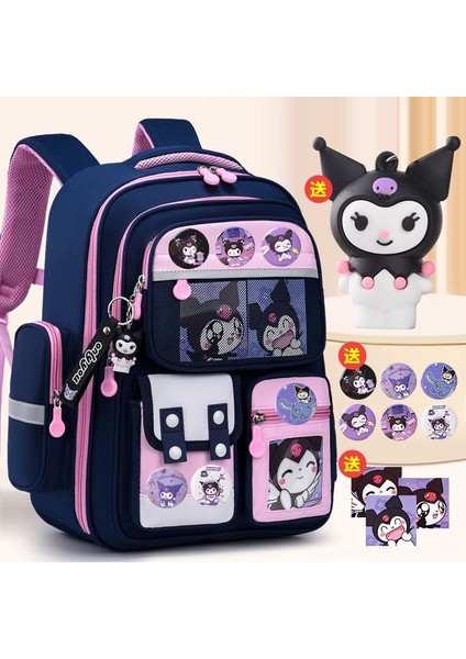 Yeni Öğrenciler Okul Çantası Lise Omuzları Sırt Çantası Büyük Kapasiteli Eğlence Seyahat Çocuk Çantası (Yurt Dışından)