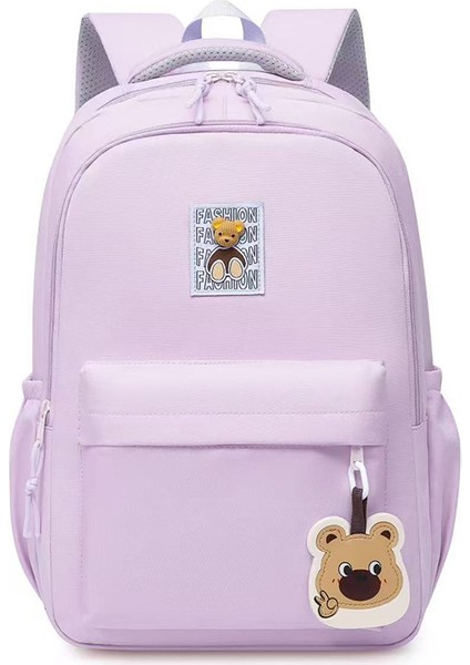 Yeni Okul Çantası Öğrenciler Çocuk Erkek Kız Omuz Çantası Büyük Kapasiteli Karikatür Okul Çantası (Yurt Dışından)