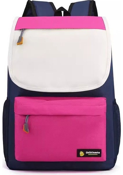 Yeni Okul Çantası Öğrenciler Çocuk Erkek Kız Omuz Çantası Büyük Kapasiteli Karikatür Taşınabilir Okul Çantası Sırt Çantaları (Yurt Dışından)