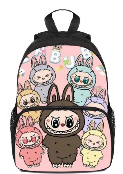 Yeni Okul Çantası Ilkokul Kız Kız Çizgi Film Bir, Iki, Üç Ila Altı Sınıf Sevimli Büyük Kapasiteli Çocukların Omuz Çantası Yükünü Azaltmak Için (Yurt Dışından)