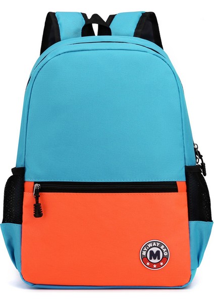 Yeni Okul Çantası Öğrenciler Çocuk Erkek Kız Omuz Çantası Büyük Kapasiteli Karikatür Taşınabilir Okul Çantası Sırt Çantaları (Yurt Dışından)