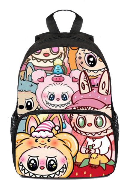 Yeni Okul Çantası Ilkokul Kız Kız Çizgi Film Bir, Iki, Üç Ila Altı Sınıf Sevimli Büyük Kapasiteli Çocukların Omuz Çantası Yükünü Azaltmak Için (Yurt Dışından)