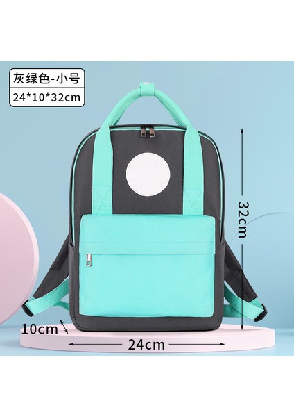 Yeni Okul Çantası Öğrenciler Çocuk Erkek Kız Omuz Çantası Büyük Kapasiteli Karikatür Taşınabilir Okul Çantası Sırt Çantaları (Yurt Dışından)