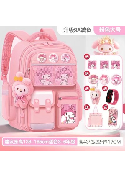 Yeni Karikatür Sevimli Erkek ve Kadın Çocuk Okul Çantası 1-3-6 Sınıflar Yuji Köpek Ilkokul Öğrencileri Omuz Çantası (Yurt Dışından)