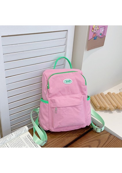 Yeni Okul Çantası Öğrenciler Çocuk Erkek Kız Omuz Çantası Büyük Kapasiteli Karikatür Okul Çantası (Yurt Dışından)