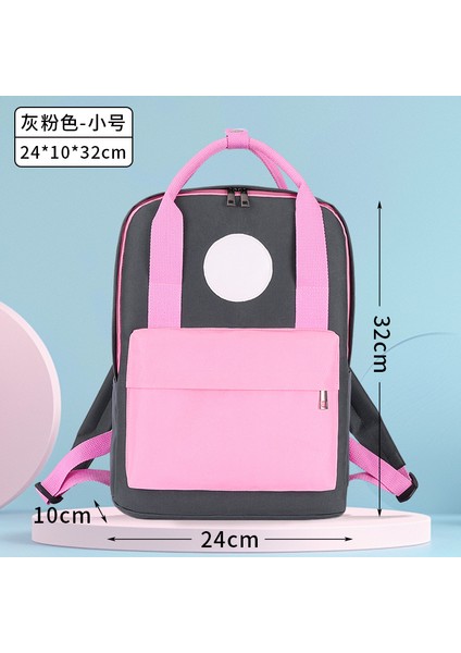 Yeni Okul Çantası Öğrenciler Çocuk Erkek Kız Omuz Çantası Büyük Kapasiteli Karikatür Taşınabilir Okul Çantası Sırt Çantaları (Yurt Dışından)