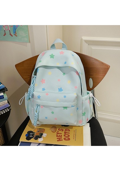 Yeni Okul Çantası Öğrenciler Çocuk Erkek Kız Omuz Çantası Büyük Kapasiteli Karikatür Okul Çantası (Yurt Dışından)
