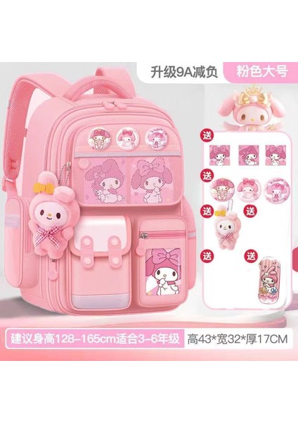 Yeni Karikatür Sevimli Erkek ve Kadın Çocuk Okul Çantası 1-3-6 Sınıflar Yuji Köpek Ilkokul Öğrencileri Omuz Çantası (Yurt Dışından)