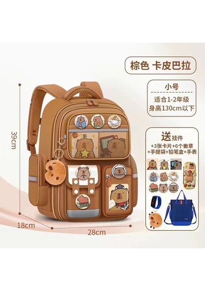 Yeni Karikatür Sevimli Erkek ve Kadın Çocuk Okul Çantası 1-3-6 Sınıflar Yuji Köpek Ilkokul Öğrencileri Omuz Çantası (Yurt Dışından)