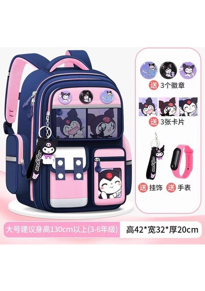 Yeni Karikatür Sevimli Erkek ve Kadın Çocuk Okul Çantası 1-3-6 Sınıflar Yuji Köpek Ilkokul Öğrencileri Omuz Çantası (Yurt Dışından)