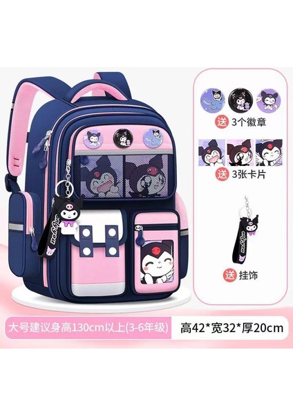 Yeni Karikatür Sevimli Erkek ve Kadın Çocuk Okul Çantası 1-3-6 Sınıflar Yuji Köpek Ilkokul Öğrencileri Omuz Çantası (Yurt Dışından)