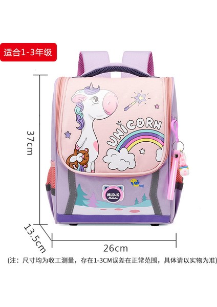 Yeni Ilkokul ve Ortaokul Öğrencileri Okul Çantası Sabit Sırt Çantası Seyahat Omuzları Öğrenci Okul Çantası (Yurt Dışından)