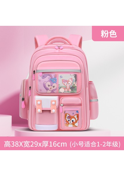 Yeni Öğrenciler Okul Çantası Lise Omuzları Sırt Çantası Büyük Kapasiteli Eğlence Seyahat Çocuk Çantası (Yurt Dışından)