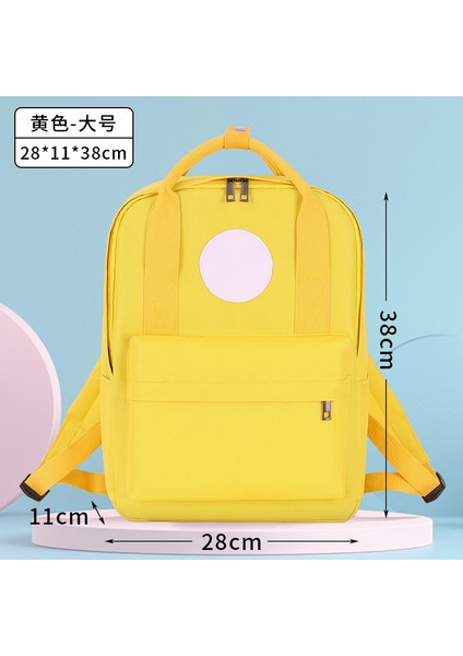 Yeni Okul Çantası Öğrenciler Çocuk Erkek Kız Omuz Çantası Büyük Kapasiteli Karikatür Taşınabilir Okul Çantası Sırt Çantaları (Yurt Dışından)