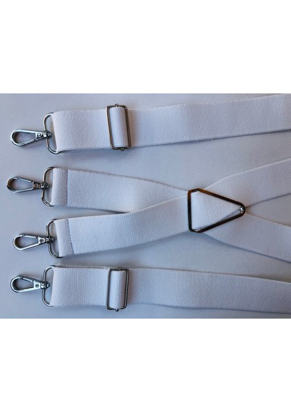 Kancalı Beyaz Renkli Pantolon Askısı 4 Kancalı fırsatları