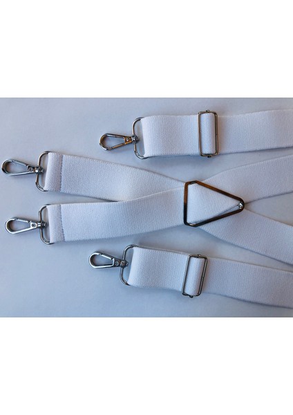 Kancalı Beyaz Renkli Pantolon Askısı 4 Kancalı indirimleri