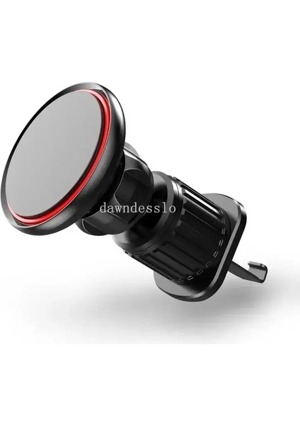 Evrensel Manyetik Araba Telefon Tutucu 360 Döndürme Araç Hava Havalandırma Klibi Güçlü Mıknatıs Mobil Cep Telefonu Iphone Xiaomicolor Için Stand: Siyah (Yurt Dışından)