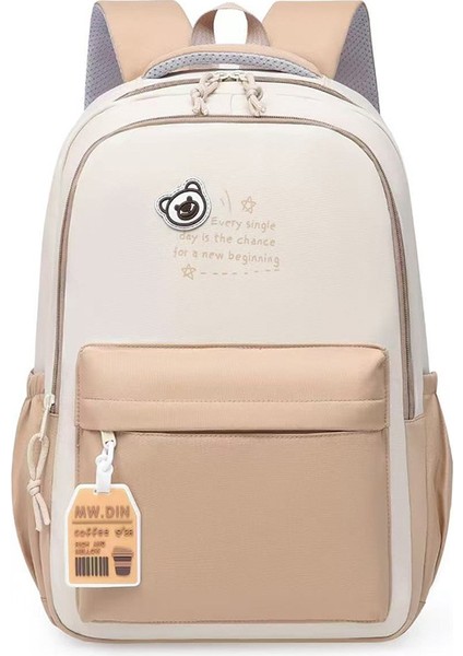 Yeni Okul Çantası Öğrenciler Çocuk Erkek Kız Omuz Çantası Büyük Kapasiteli Karikatür Okul Çantası (Yurt Dışından)