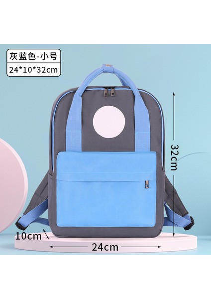 Yeni Okul Çantası Öğrenciler Çocuk Erkek Kız Omuz Çantası Büyük Kapasiteli Karikatür Taşınabilir Okul Çantası Sırt Çantaları (Yurt Dışından)