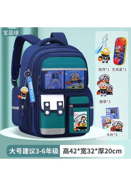 Yeni Karikatür Sevimli Erkek ve Kadın Çocuk Okul Çantası 1-3-6 Sınıflar Yuji Köpek Ilkokul Öğrencileri Omuz Çantası (Yurt Dışından)