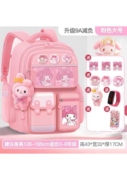 Yeni Karikatür Sevimli Erkek ve Kadın Çocuk Okul Çantası 1-3-6 Sınıflar Yuji Köpek Ilkokul Öğrencileri Omuz Çantası (Yurt Dışından)