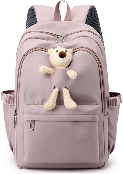 Yeni Okul Çantası Ilkokul Kız Kız Çizgi Film Bir, Iki, Üç Ila Altı Sınıf Sevimli Büyük Kapasiteli Çocukların Omuz Çantası Yükünü Azaltmak Için (Yurt Dışından)