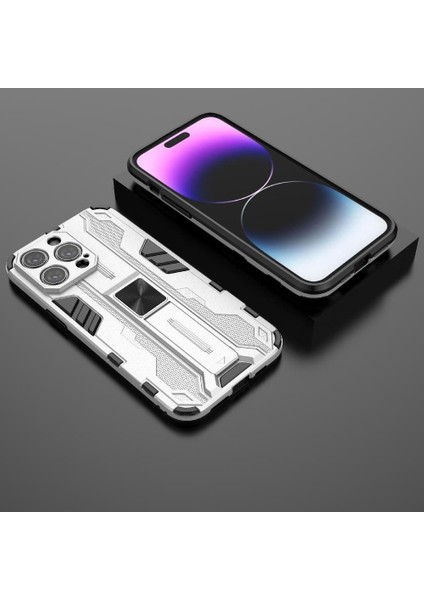 IPhone 14 Için Kılıf Pro Max Darbeye Kickstand Koruyucu Kapak Güçlü (Yurt Dışından) modelleri