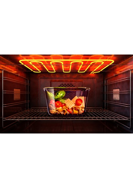 Derin Cam Saklama Kabı – 1,35 Lt, Fırına Uygun fiyatları