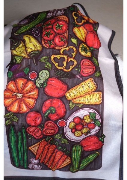 Dijital Baskılı 3'lü Mutfak Havlusu Seti, 30X50 Cm, Kahverengi modelleri