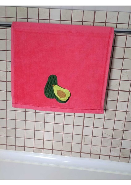 Nakış Işlemeli 4'lü Mutfak Havlu Seti, Avokado, Çiçek, Limon, Ayçiçek Tasarımlı fiyatları