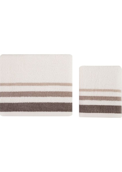 Çok Renkli 2'li El ve Yüz Havlusu Seti 30X50 ve 50X80 modelleri