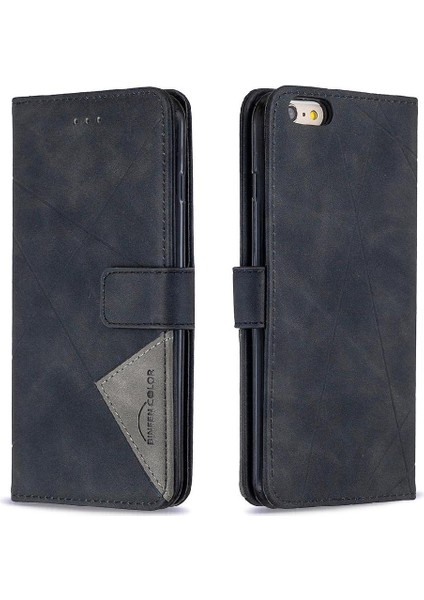 IPhone 6s Artı Pu Deri Koruyucu Kart Tutucu Kickstand Için Flip Case (Yurt Dışından)