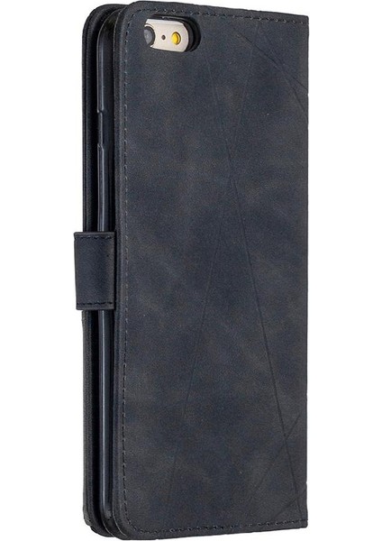 IPhone 6s Artı Pu Deri Koruyucu Kart Tutucu Kickstand Için Flip Case (Yurt Dışından) modelleri