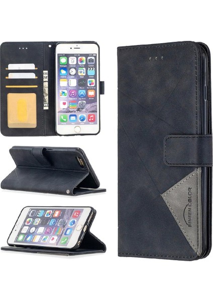 IPhone 6s Artı Pu Deri Koruyucu Kart Tutucu Kickstand Için Flip Case (Yurt Dışından) indirimleri
