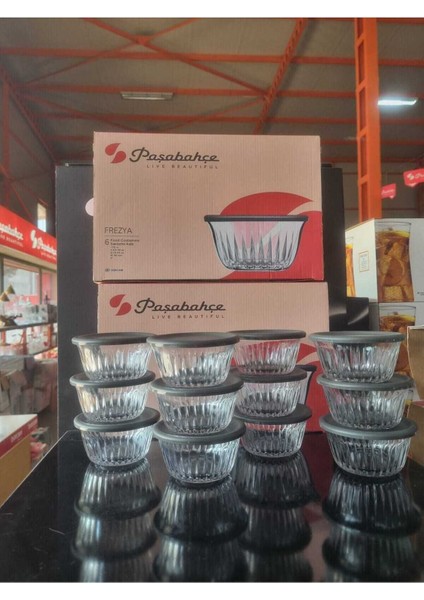 Gri Frezya Saklama Kabı, Kapaklı, 12'li Set fiyatları