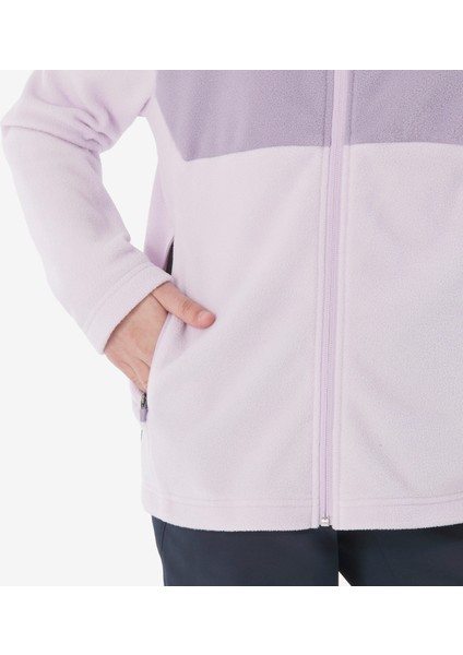 Quechua Çocuk Outdoor Polar Mont - 7/15 Yaş - Lila - MH500 fırsatları