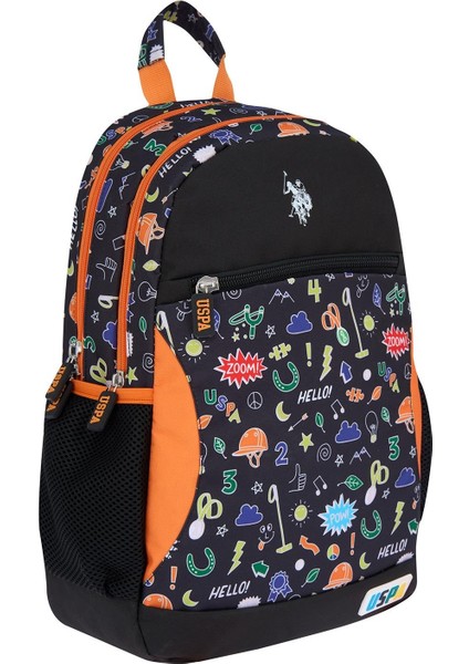 PLCAN25018 Sırt Çantası - Okul Çantası Siyah