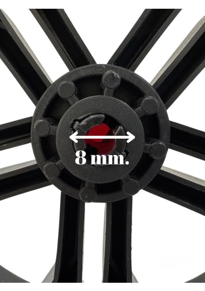 Adet Takmatik Pazar Arabası Tekeri 17 Cm. Doğrular fırsatları