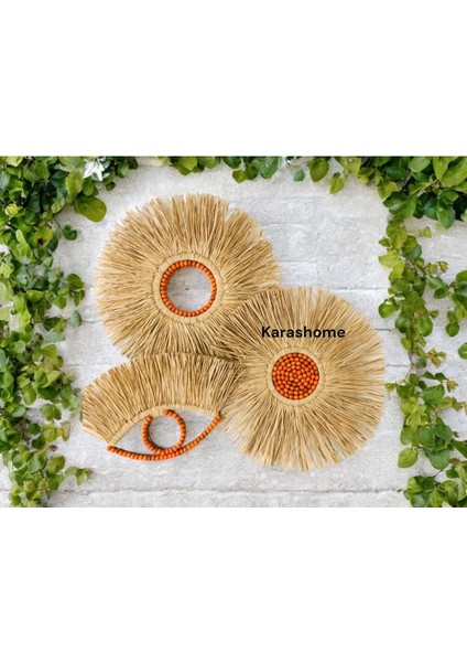 Beyaz 3'lü Duvar Raf Seti, Şık ve Kullanışlı Dekoratif Aksesuarlar