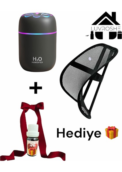bel desteği bel yastığı HEDİYELİ Hava Nemlendiricisi ve koku h2o