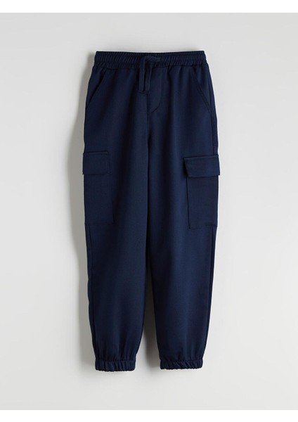 Beli Lastikli Erkek Çocuk Kargo Jogger Pantolon (W5)