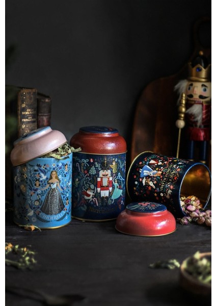 3'lü Metal Saklama Kabı Seti, Renkli, 9 Cm, Güvenli ve Şık Saklama Çözümü