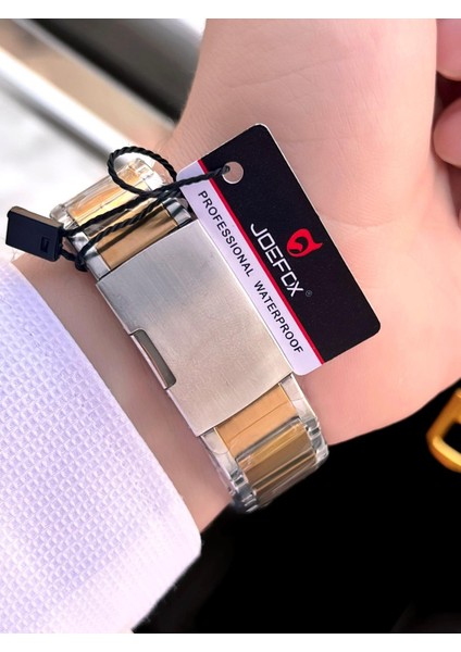 Çelik Kordon Dijital ve Analog 2 Yıl Garantili 3 Atm Suya Dayanıklı Erkek Kol Saati JOE.CL11 fırsatları