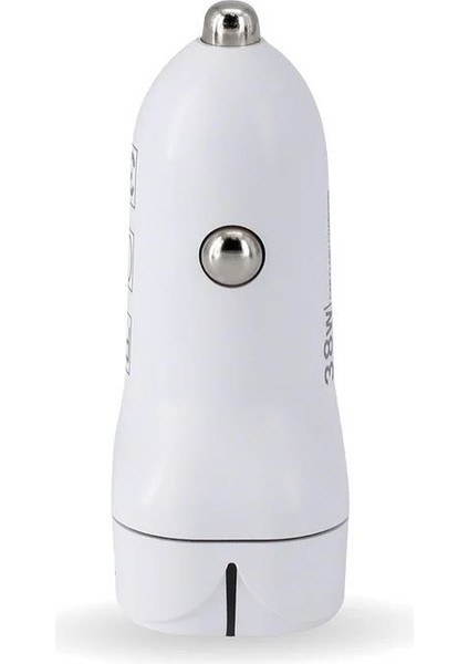 38W 2 Girişli Type-C To Lightning Kablolu Araç Şarjı Işıklı LA-38W modelleri