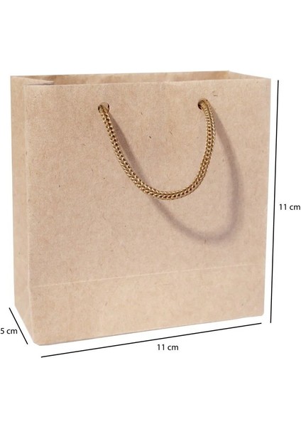 Naturel Kraft Çanta 11*11 50 Adet fırsatları