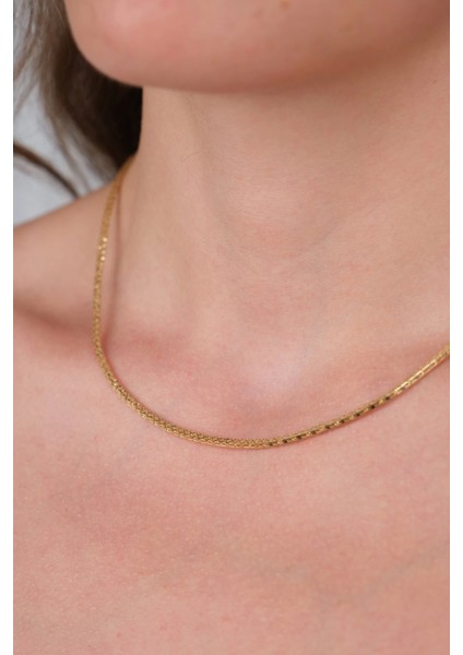 14 Ayar Altın Zincir Kolye 831 modelleri